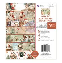 Prima Double-Sided Paper Pad 6X6 26/Pkg - Twinkle &amp; Treats
