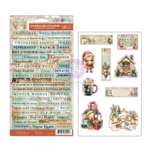 Prima Chipboard Stickers 58/Pkg - Twinkle &amp; Treats