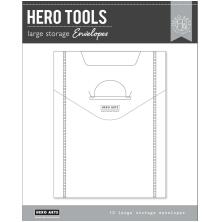 Hero Arts Storage Envelopes 7X9 10/Pkg - Large
