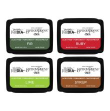 Spellbinders BetterPress Mini Ink Pad Set By Dina Wakley - Festive