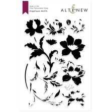 Altenew Clear Stamps 6X8 + Stencil Set - Angelique Motifs UTG�ENDE