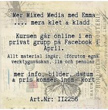 Kurs Mer Mixed Media  - Emma