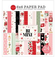 Carta Bella Double-Sided Paper Pad 6X6 - Be Mine