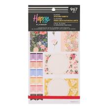 Happy Planner Classic Sticker Value Pack - Cool Bloom Parenting