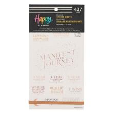 Happy Planner Classic Sticker Value Pack - Manifestation