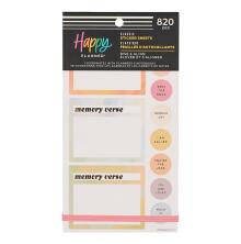 Happy Planner Classic Sticker Value Pack - Rise &amp; Align