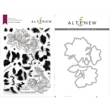 Altenew Clear Stamps 6X8 + Die Set - Ornate Foliage UTG�ENDE
