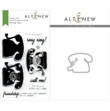 Altenew Clear Stamps 4X6 + Die Set - It�s for You  UTG�ENDE