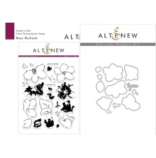 Altenew Clear Stamps 6X8 + Die Set - Hibiscus Bouquet