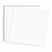 Bazzill Cardstock 12X12 Double Thick Smooth 15/Pkg - White