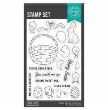 Hero Arts Clear Stamp Set - Spring Tweetings