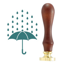 Spellbinders Wax Seal Stamp - Falling Raindrops