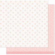 Lawn Fawn Blissful Blossoms Paper 12X12 - Camellia LF4003