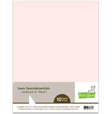 Lawn Fawn Cardstock - Blush LF3996