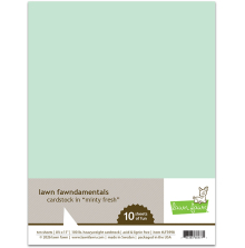 Lawn Fawn Cardstock - Minty LF3998