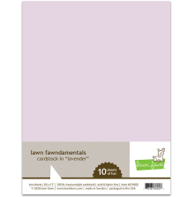 Lawn Fawn Cardstock - Lavender LF4000