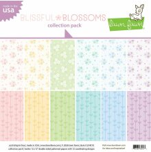 Lawn Fawn Collection Pack 12X12 - Blissful Blossoms LF4010