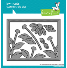 Lawn Fawn Dies - Big Blossom Backdrop: Landscape LF4052