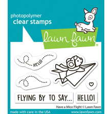 Lawn Fawn Clear Stamps 2X3 - Have A Mice Flight LF4040