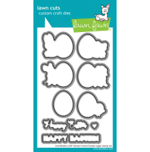 Lawn Fawn Dies - Stamp �n Stencil Easter Eggs LF4029
