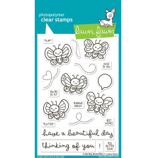 Lawn Fawn Clear Stamps 4X6 - I Like Big Butterflies LF4024