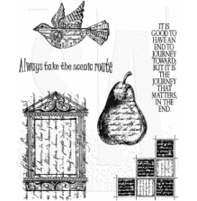 Tim Holtz Cling Stamps 7X8.5 - Classics #16 SCF016