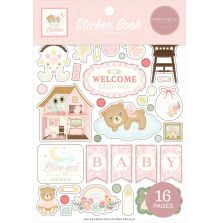 Carta Bella Sticker Book - Little Lullabies Baby Girl