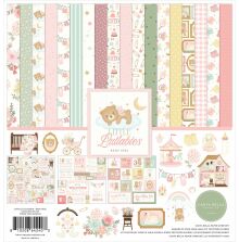 Carta Bella Collection Kit 12X12 - Little Lullabies Baby Girl