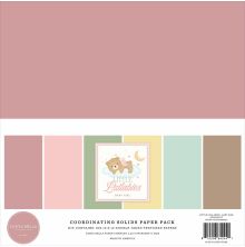 Carta Bella Solids Collection Kit 12X12 - Little Lullabies Baby Girl