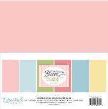 Echo Park Solids Collection Kit 12X12 - In Full Bloom