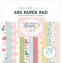 Echo Park Double-Sided Paper Pad 6X6 - In Full Bloom