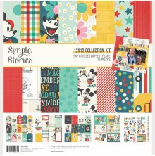 Simple Stories Collection Kit 12X12 - Say Cheese Happiest Place