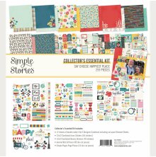 Simple Stories Collectors Essential Kit 12X12 - Say Cheese Happiest Place