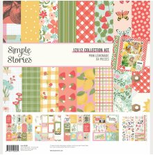 Simple Stories Collection Kit 12X12 - Pink Lemonade
