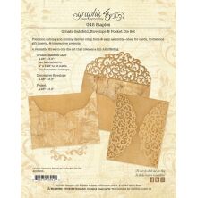 Graphic 45 Staples Die Set - Ornate Gatefold