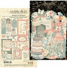 Graphic 45 Chipboard Die-Cuts - Always &amp; Forever Tags &amp; Frames