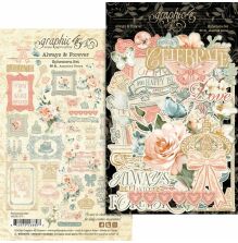 Graphic 45 Ephemera Set - Always &amp; Forever