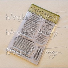 h�nglar &amp; Wings Clear Stamps - �verg�ngs�lder