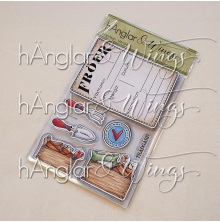 h�nglar &amp; Wings Clear Stamps - Fr�p�sen