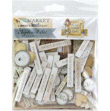 49 And Market Chipboard Set - Faded Memory Lane