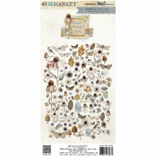 49 And Market Laser Cut Outs - Faded Memory Lane Wildflowers