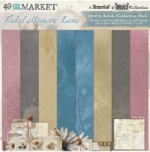 49 And Market Solid Collection Pack 12X12 - Faded Memory Lane