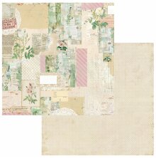 49 And Market From the Garden Cardstock 12X12 - Queen Anne