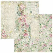 49 And Market From the Garden Cardstock 12X12 - Foxglove