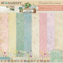 49 And Market Solid Collection Pack 12X12 - From the Garden