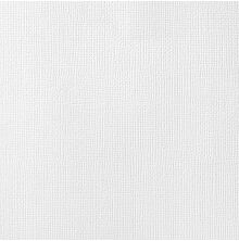 American Crafts 80lb Textured Cardstock 12X12 - White