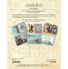 Graphic 45 Pocket Page Refills 6X8 Assortment 12/Pkg