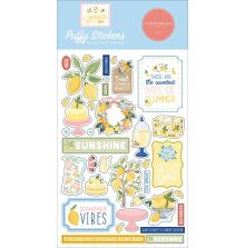 Carta Bella Puffy Stickers - Lemonade