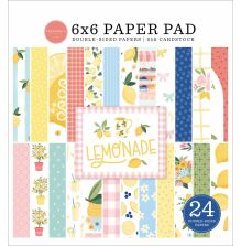 Carta Bella Double-Sided Paper Pad 6X6 - Lemonade