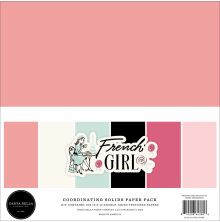 Carta Bella Solids Collection Kit 12X12 - French Girl
